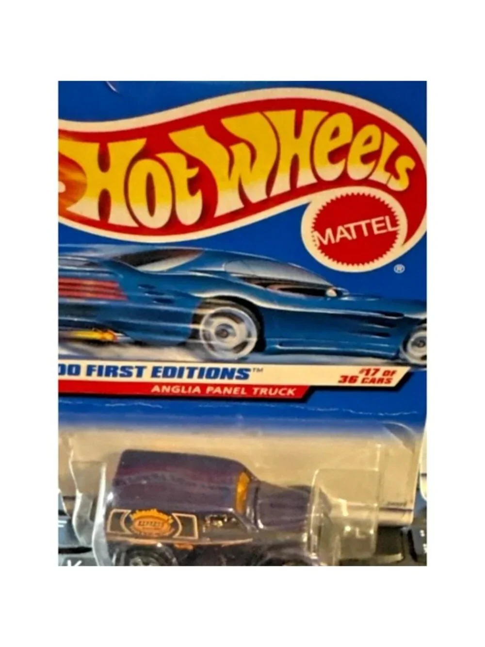 Vintage Die Cast Hot Wheels 2000 First Editions Anglia Panel Truck Collectible